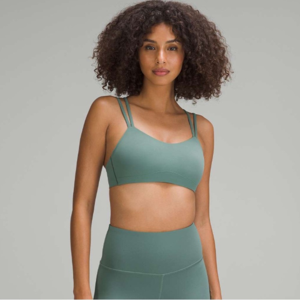 Lululemon Like A Cloud Bra In Medium Forest